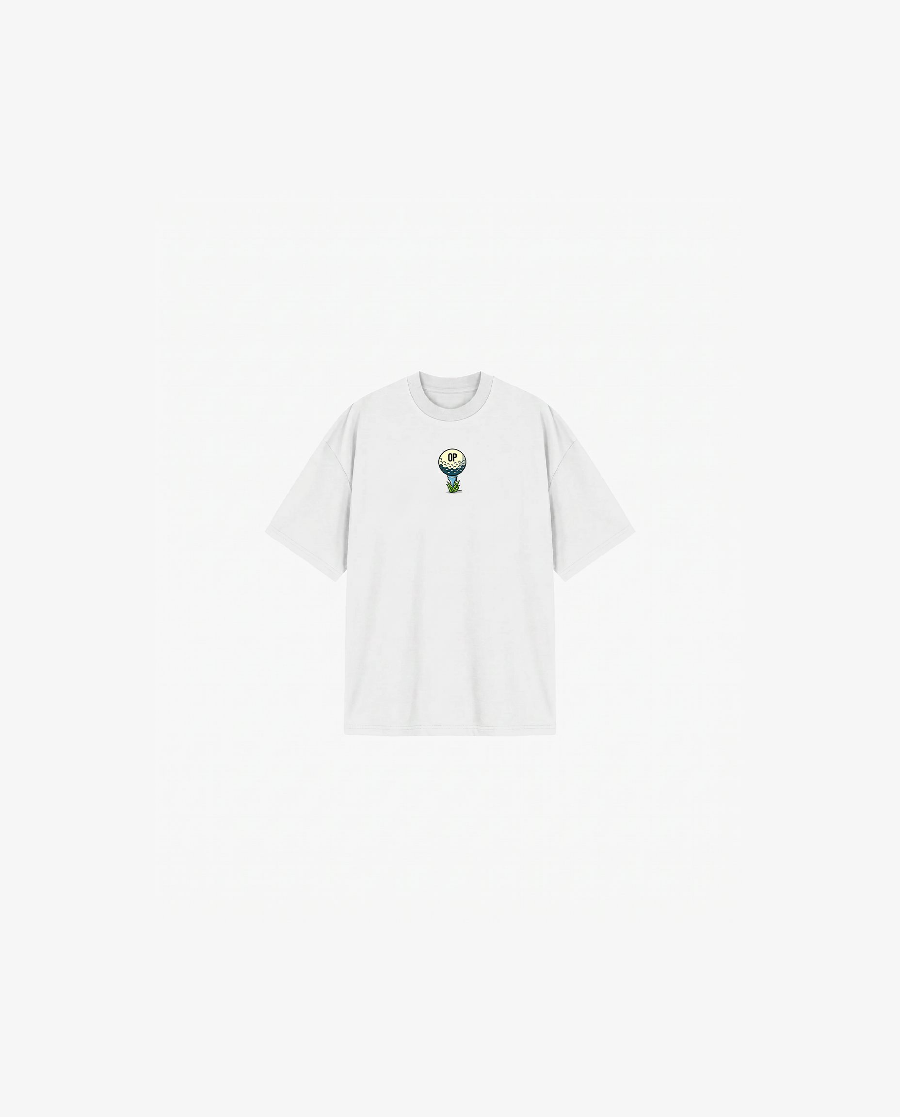 WHITE KIDS T-SHIRT GOLF CLUB