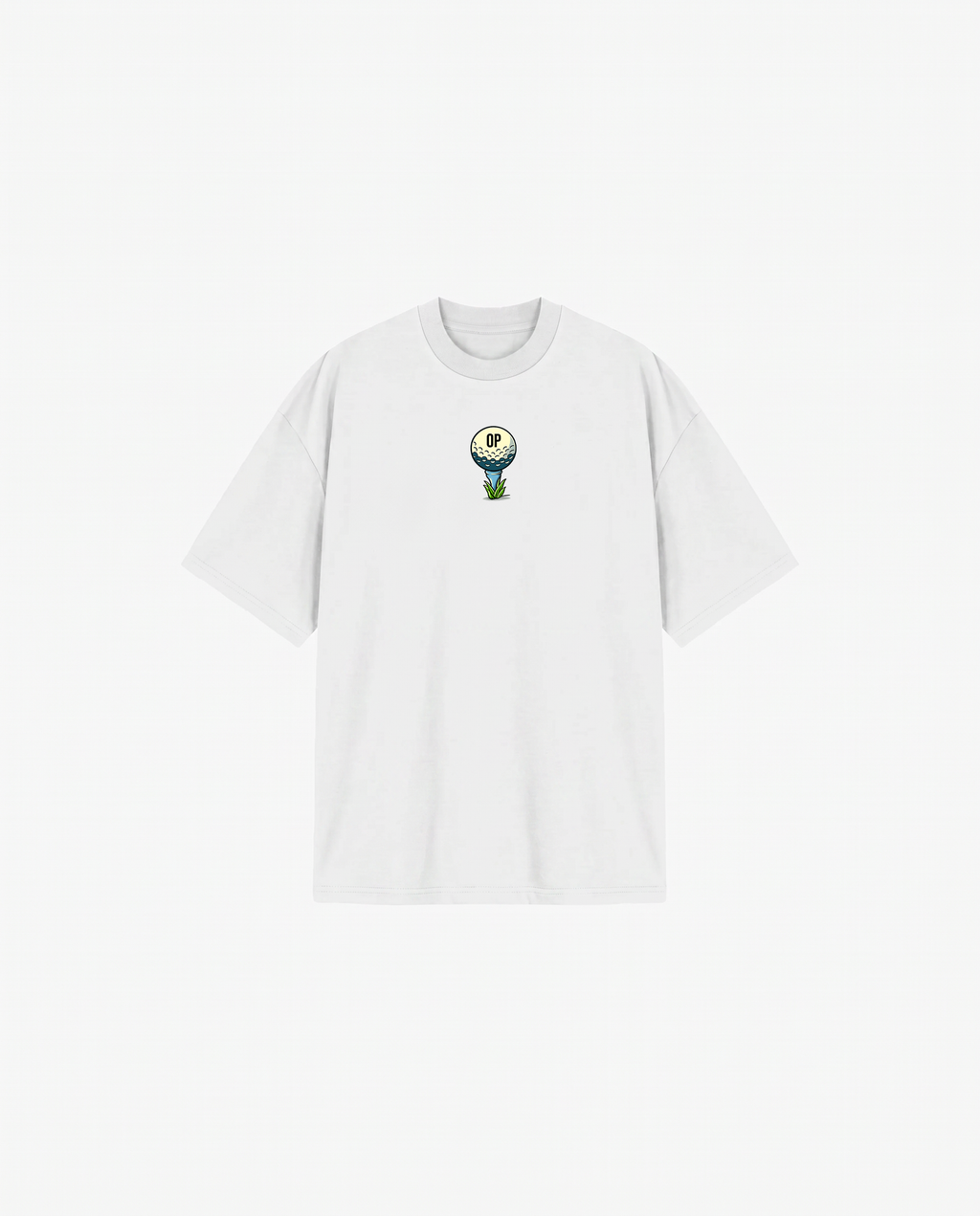WHITE T-SHIRT GOLF CLUB