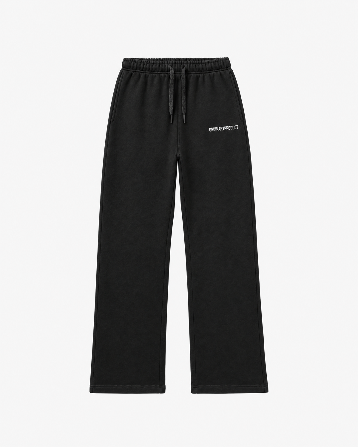 BLACK WOMEN SWEATPANTS WIDE LEG