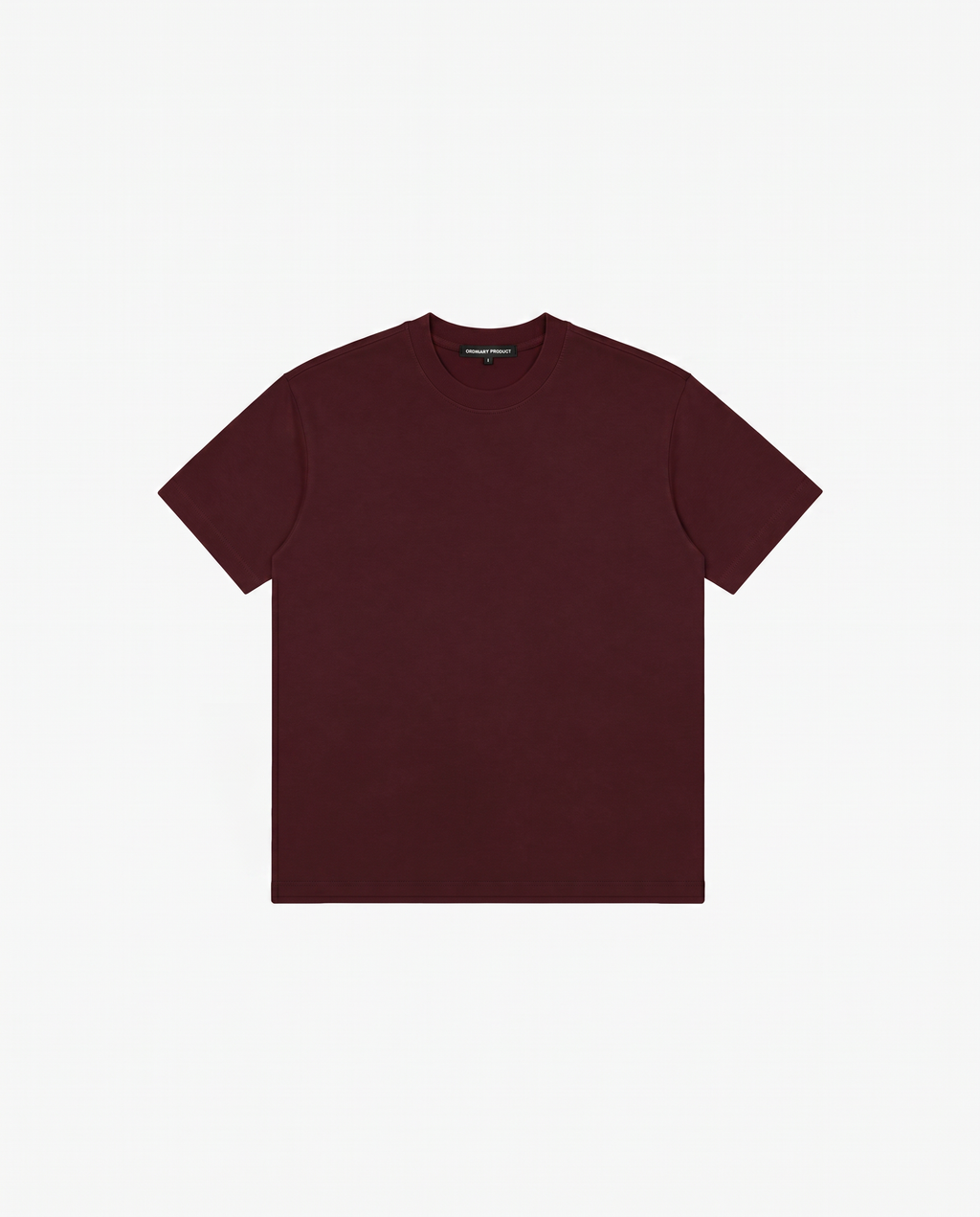 BURGUNDY REGULAR FIT T-SHIRT