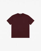 BURGUNDY REGULAR FIT T-SHIRT