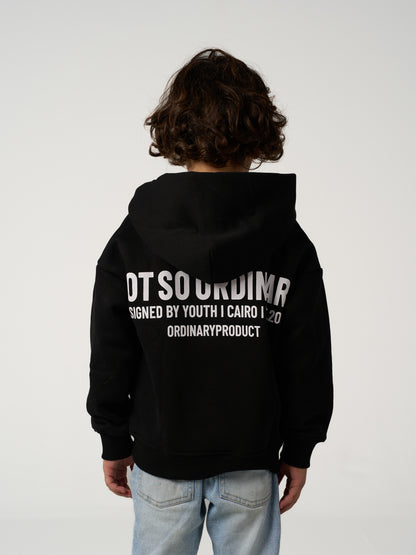 BLACK KIDS HOODIE