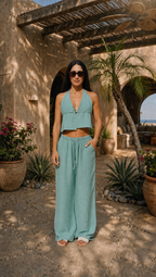 SAGE LINEN COVER UP