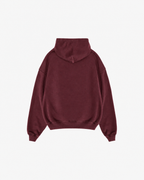BURGUNDY NOT SO BASIC HOODIE