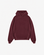 BURGUNDY NOT SO BASIC HOODIE