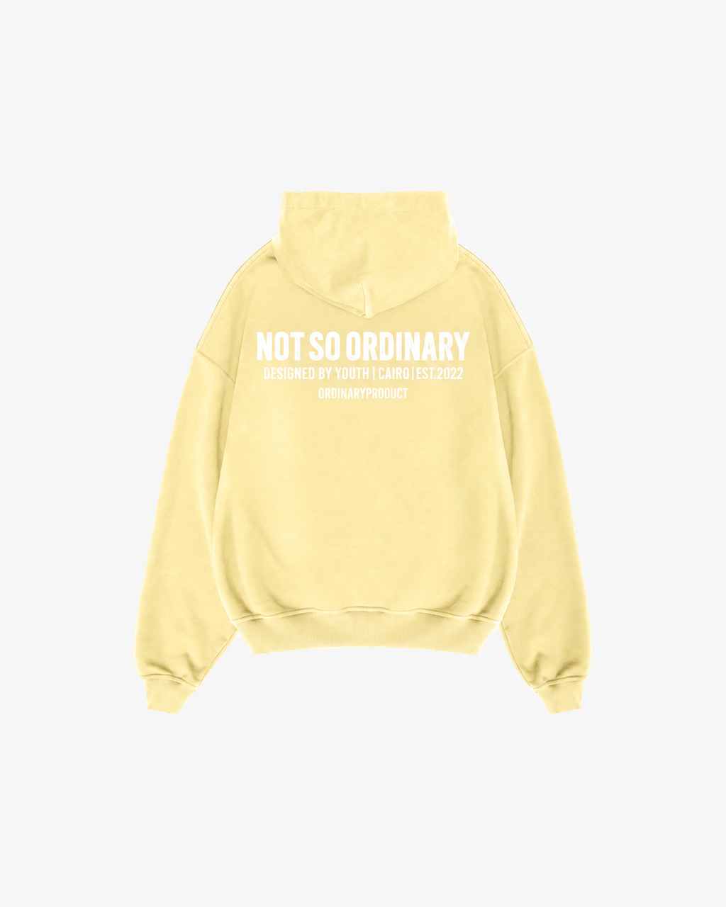 BUTTER YELLOW HOODIE NSO