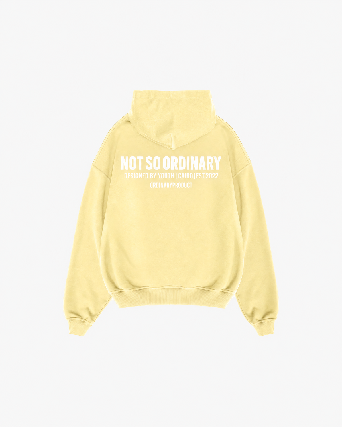 BUTTER YELLOW HOODIE NSO