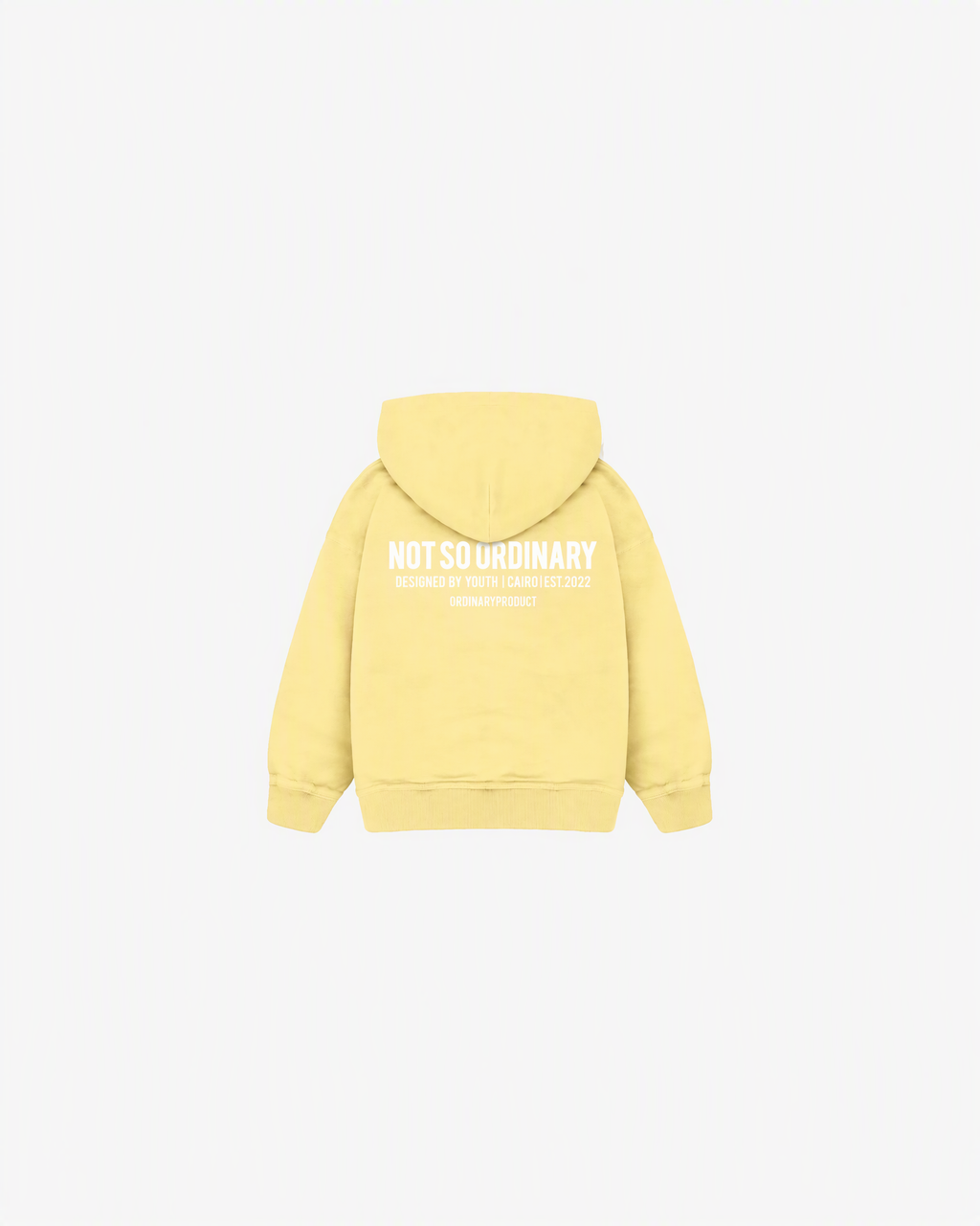 BUTTER YELLOW KIDS HOODIE