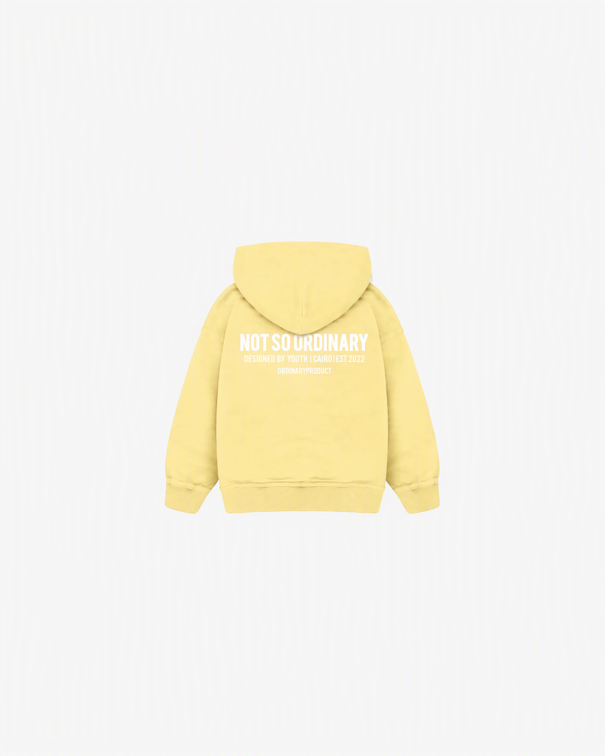 BUTTER YELLOW KIDS HOODIE