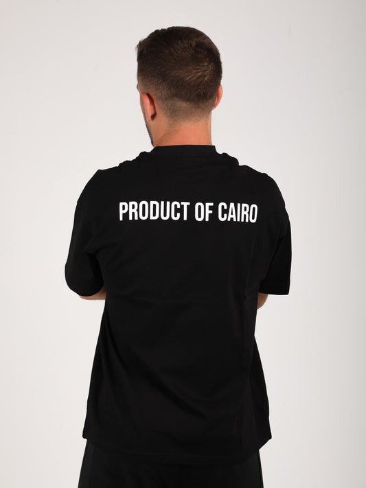 Black T-Shirt - Product of Cairo