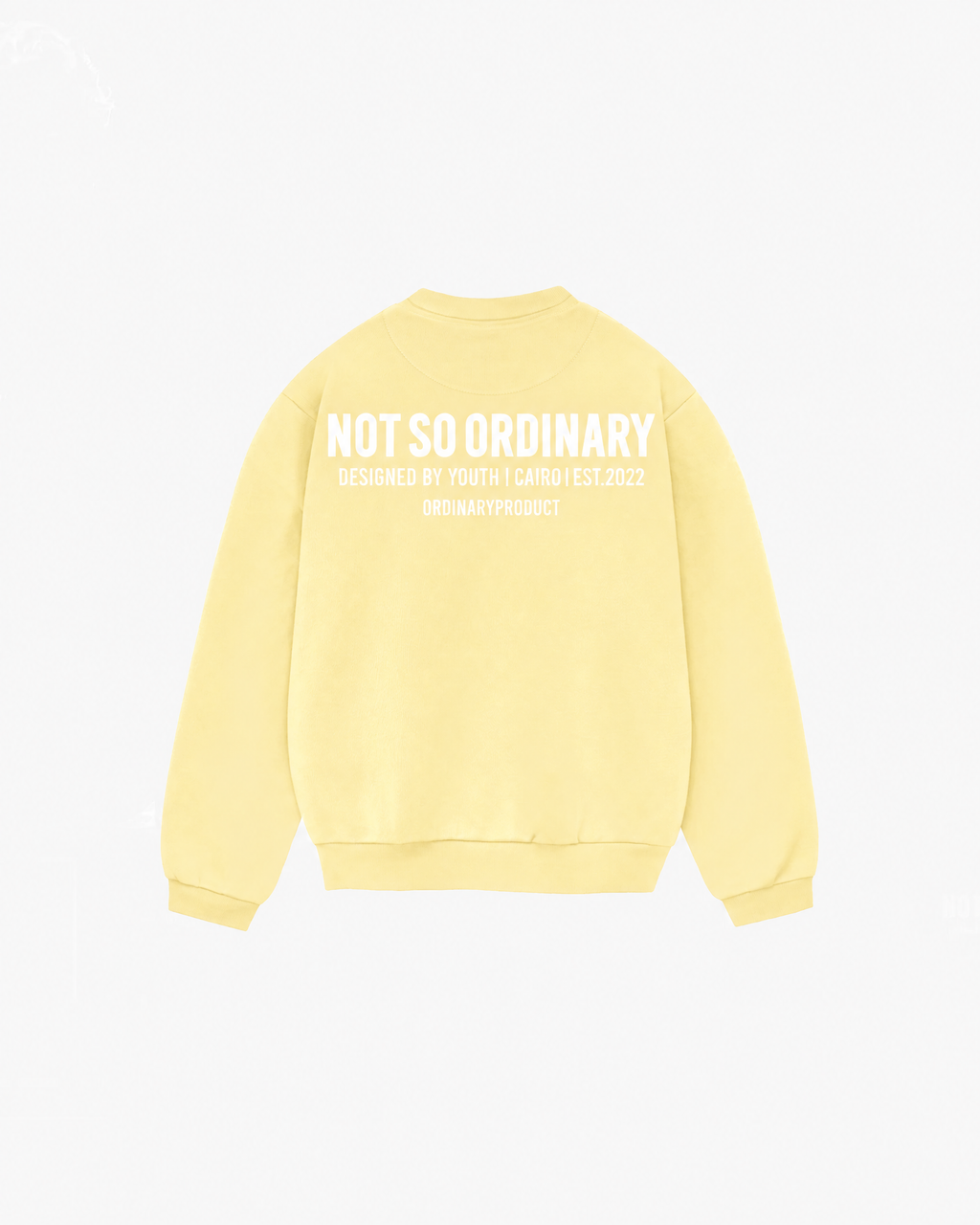 BUTTER YELLOW CREWNECK NSO
