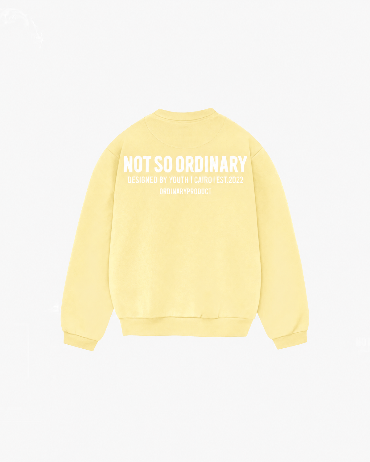 BUTTER YELLOW CREWNECK NSO