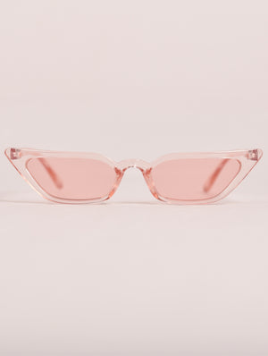 Peach Cat Eye Sunglasses