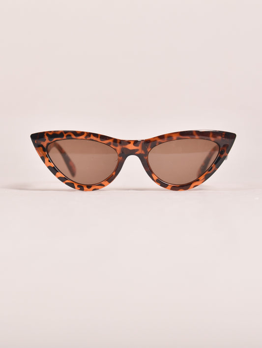 Cheetah Cat Eye Sunglasses