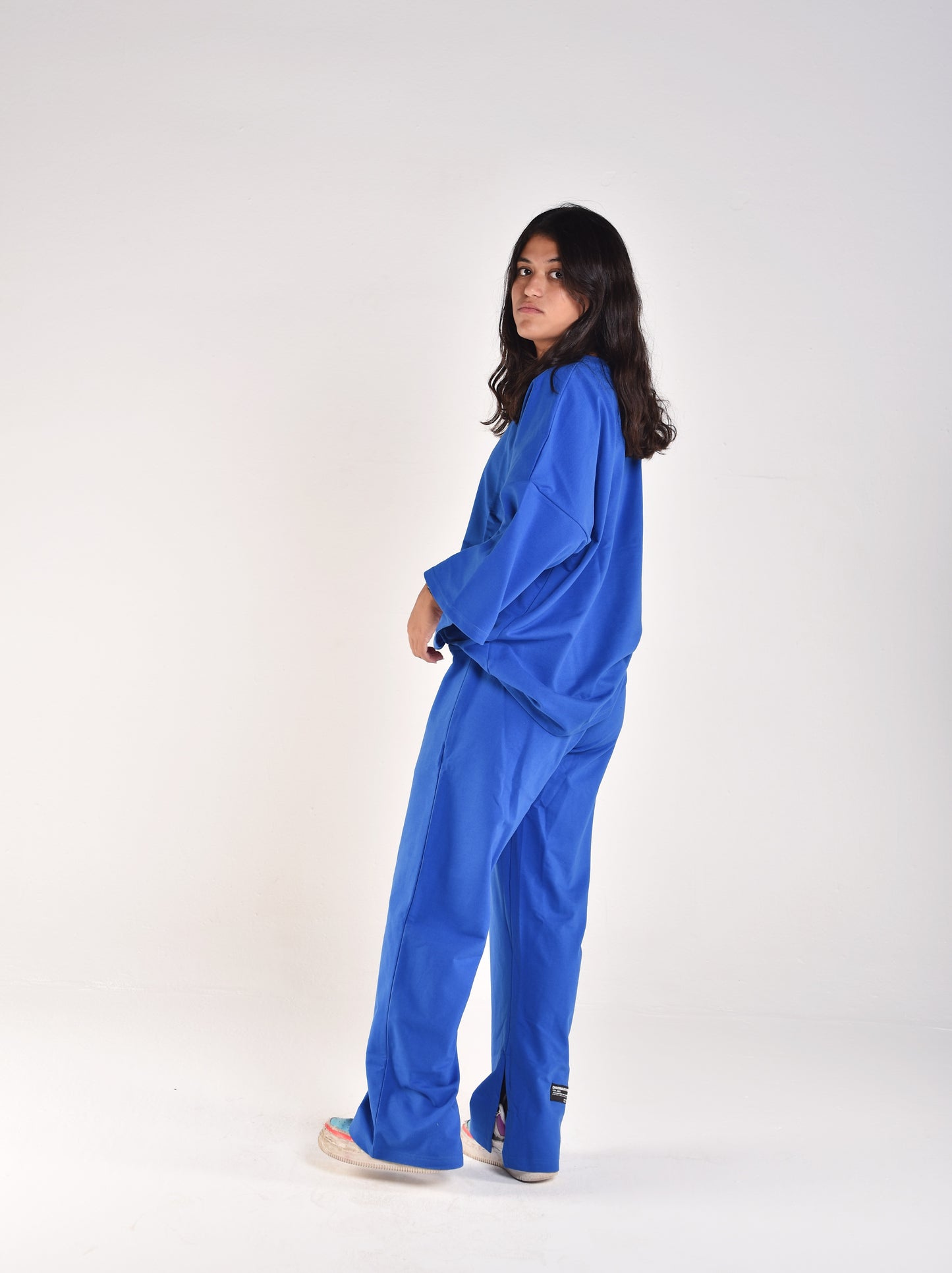 Blue oversized co-ord